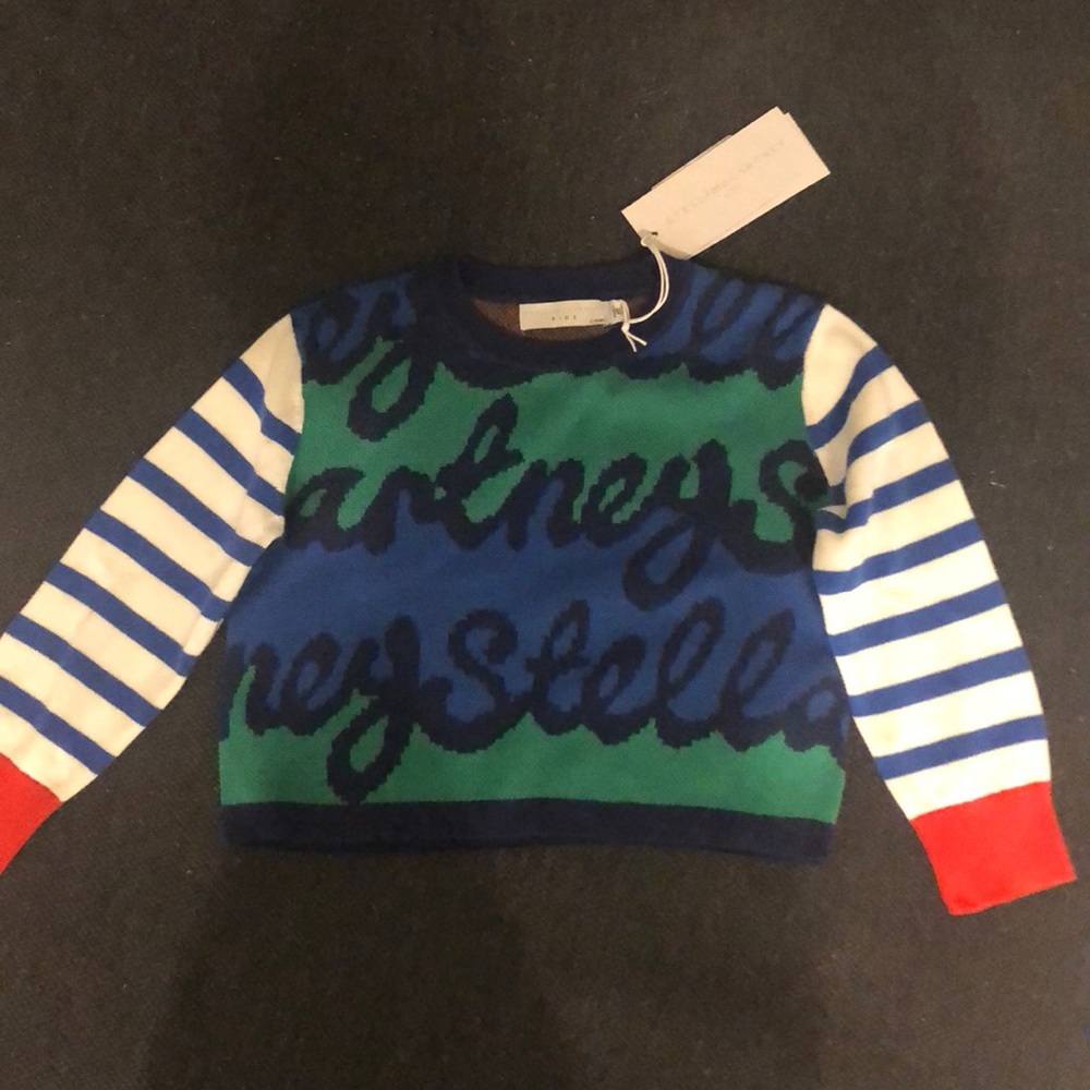 NWT Stella McCartney kids knit sweater